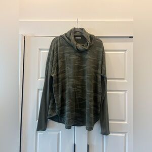 Camo/army green sweater